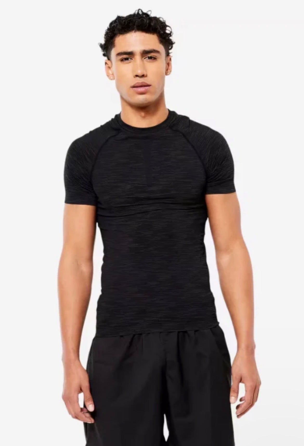 MEN'S COMPRESSION
T-SHIRT - BLACK